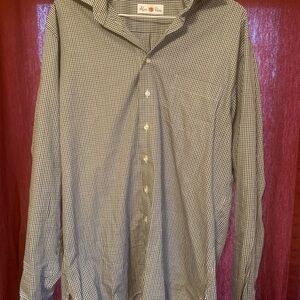 Men's Blue Checkered Shirt
